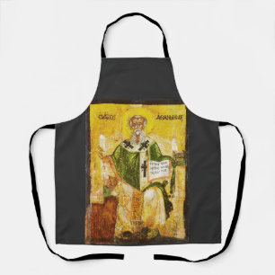 Tablier Icône orthodoxe de saint Athanase d'Alexandrie