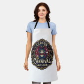 Tablier Idée cadeau pour papa de chat de carnaval de cirqu (Porté)