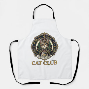 Tablier Idée cadeau Royal Medieval Cat Cat Dad - Royal Med