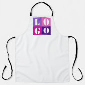 Tablier Idée personnalisée de mariage simple élégant (Recto)