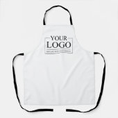 Tablier Idée personnalisée du Mariage Ajouter un logo (Recto)