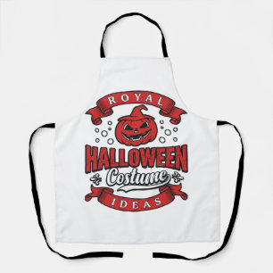 Tablier Idées de costumes d'Halloween vintage Vector Desig
