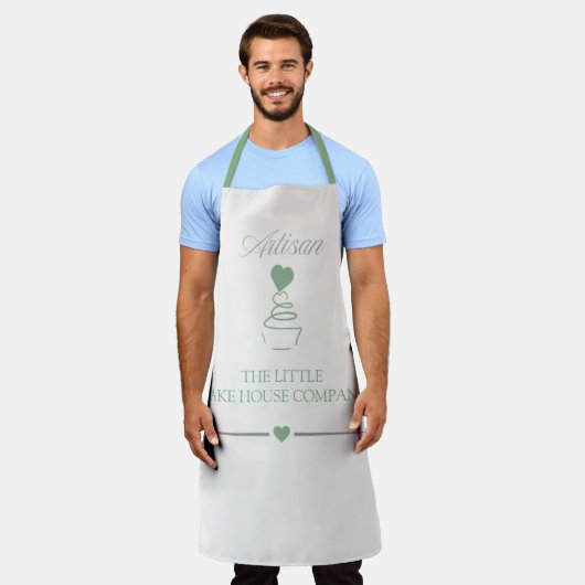 Tablier Identité de marque pour une boulangerie artisanale (Porté)