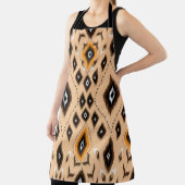 Tablier Ikat Ethnic Geometry Folklore Motif (Insitu)