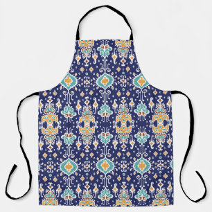 Tablier Ikat Géométrique : Ornement Oriental Folklore.