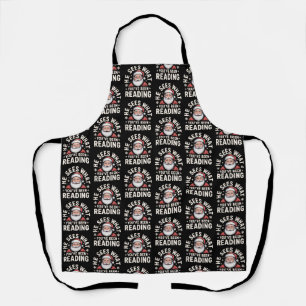 Tablier Il voit ce que vous avez lu Santa Bookish