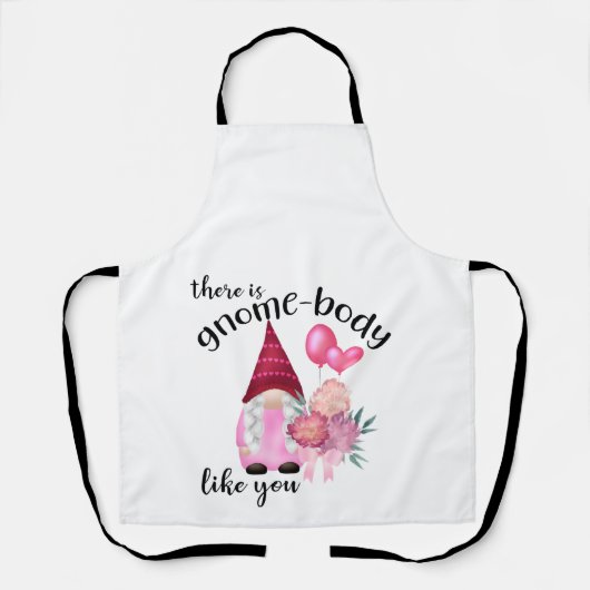 Tablier Il y a un corps de gnome comme vous apron (Recto)