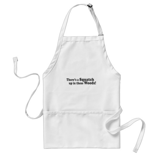 Tablier Il y a un Squatch en ces bois ! Poussée multiple (Devant)