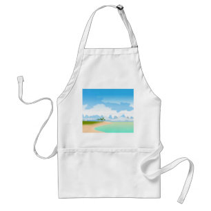 Tablier Île tropicale