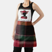 Tablier Îles Vierges Caraïbes Madras Élégante Dame (Insitu)