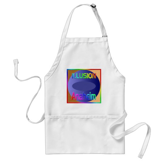 Tablier "ILLUSION Anaheim" Apron ! (Devant)