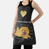 TABLIER ILLUSTRATED CHOW