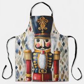 Tablier Illustration aquarelle de Noël des Noisettes (Recto)