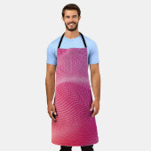 Tablier  Illustration Arrière - plan Social Media Gradient (Porté)