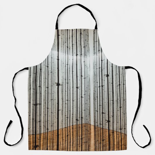 Tablier Illustration Brown et noire (Recto)