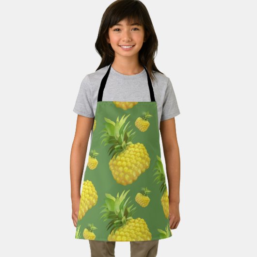Tablier Illustration d'ananas (Insitu)