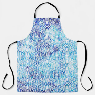 Tablier Illustration de boho sans couture motif géométriqu