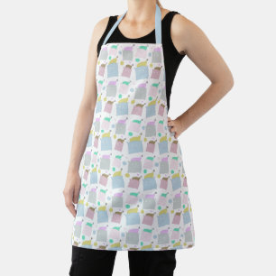 Tablier Illustration de chats mignons sur oreiller