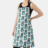 Tablier illustration de Hibou Bleu (Insitu)