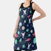 Tablier Illustration de motif spatial (Insitu)