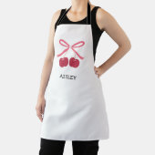 Tablier | Illustration de nœud doux cerise (Insitu)