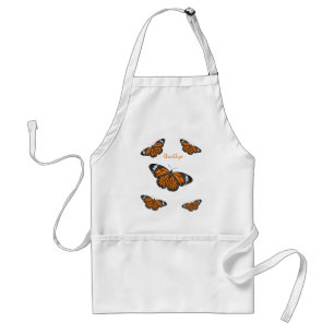 Tablier Illustration de papillon monarque