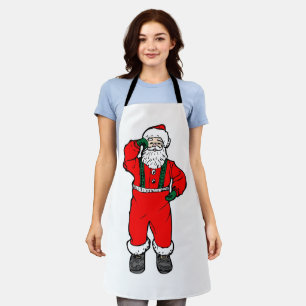 Tablier Illustration de Santa Claus
