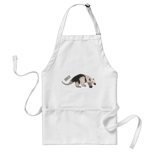 Tablier Illustration de Tamandua (Devant)