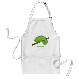 Tablier Illustration du caméléon de la parson
