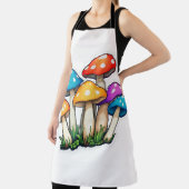 Tablier Illustration du champignon transparent (Insitu)