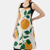 Tablier Illustration du Motif de fruits orange (Insitu)