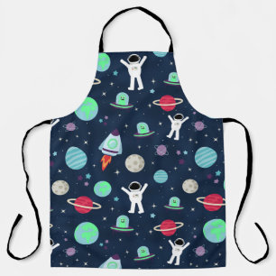 Tablier Illustration du Motif spatial