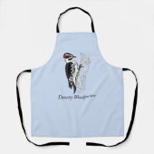 Tablier Illustration du pic Downy chez les adultes (Recto)