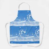 Tablier Illustration du sport de patinage sur glace (Recto)