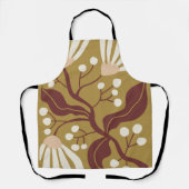 Tablier Illustration florale (Recto)