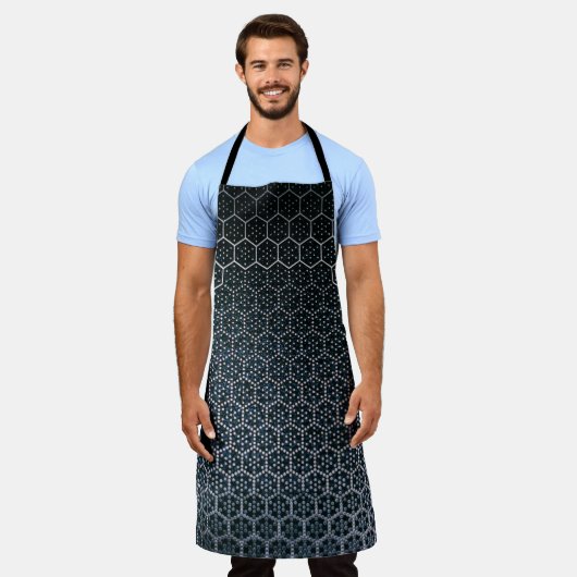 Tablier Illustration grise (Porté)