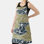 Tablier Illustration moderne abstraite du milieu du siècle (Insitu)