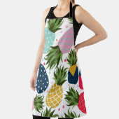 Tablier Illustration motif sans ananas, colorée (Insitu)