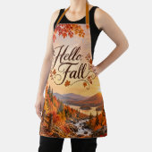 Tablier Illustration rustique de la saison d'automne (Insitu)