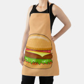Tablier Illustration vectorielle de burger (Insitu)