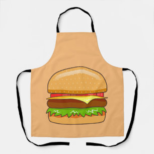 Tablier Illustration vectorielle de burger