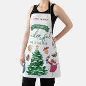 Tablier Illustrations personnalisées de Noël (Insitu)