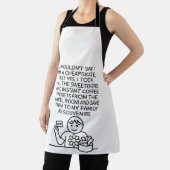 Tablier I'm not a cheapskate but... Apron (Insitu)