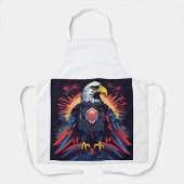 Tablier Image d'aigle de cuisine (Recto)