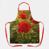 Tablier Image Roses Rouges N° 2 (Recto)