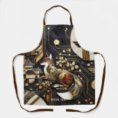 Tablier Imaginaire Abstrait Fox Art (Recto)