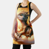 Tablier Imaginaire Bébé mignon Dragon fraise (Insitu)