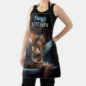 Tablier Imaginaire Belle Fée Sur Un Train (Insitu)