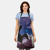 Tablier Imaginaire Black Dragon rencontre Unicorn (Porté)