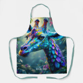 Tablier Imaginaire Cute Chameleon Comme Giraffe (Recto)